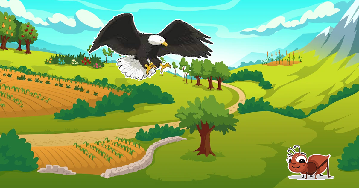 The Eagle and The Ant -Moral Stories - Little Authors