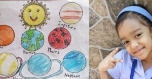 Solar System - Art - Veronica Tiwari - Little Authors
