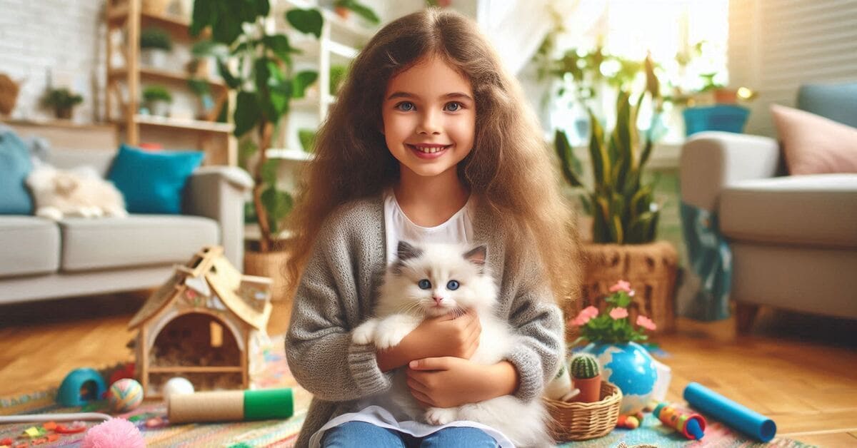 Victoria And The Kitten - Story - Little Authors