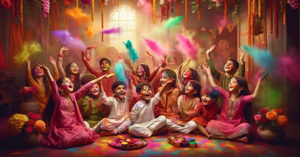 Holi Festival Essay - Little Authors