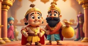 Tenali Rama and The Reward and Return - Folk Tales - Little Authors - Moral Stories