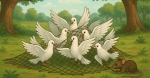 Unity Is Strength - Panchatantra - Little Authors - Moral Stories For Kids