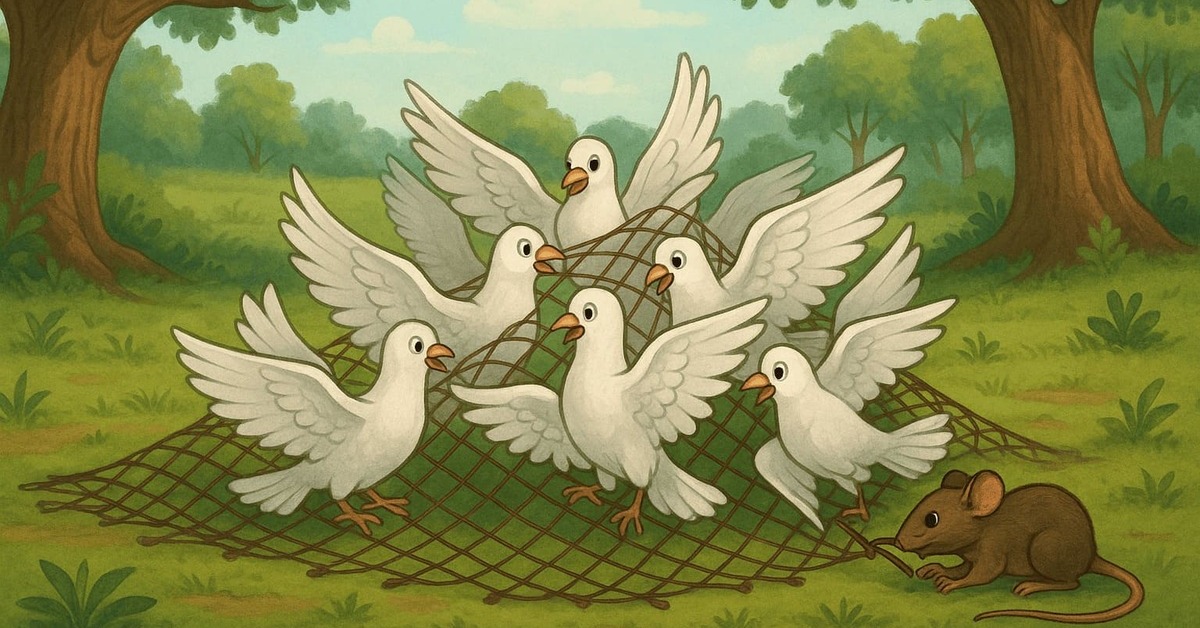Unity Is Strength - Panchatantra - Little Authors - Moral Stories For Kids
