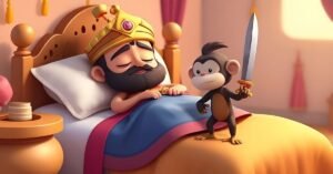 The King and the foolish monkey - Panchatantra Stories - Little Authors