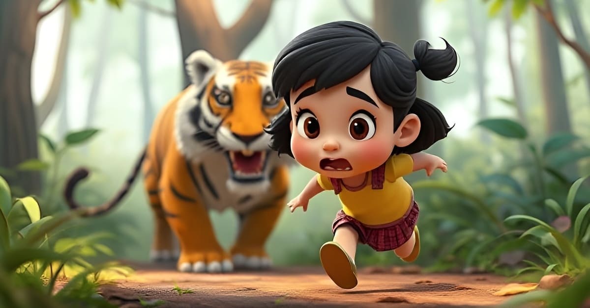 The Girl and the Tiger - Story - Little Authors