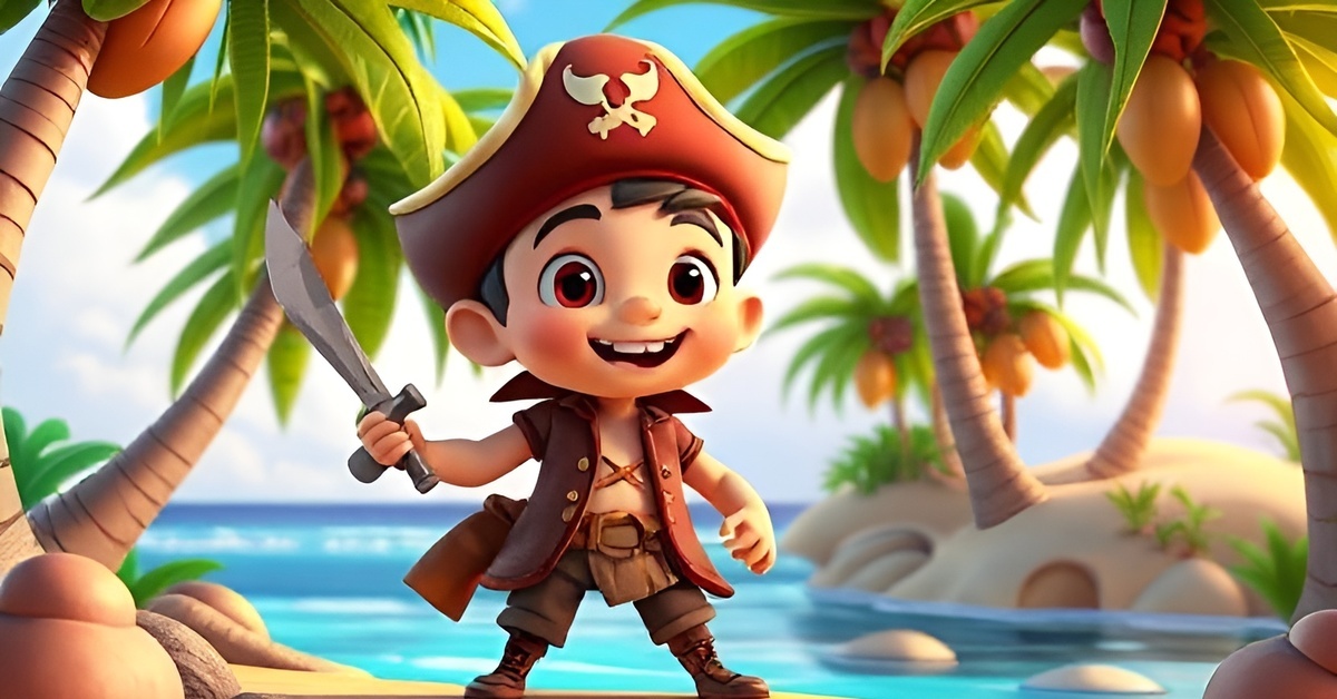 Captain Biscuit and the Great Coconut Disaster - Pirate Story - Little Authors