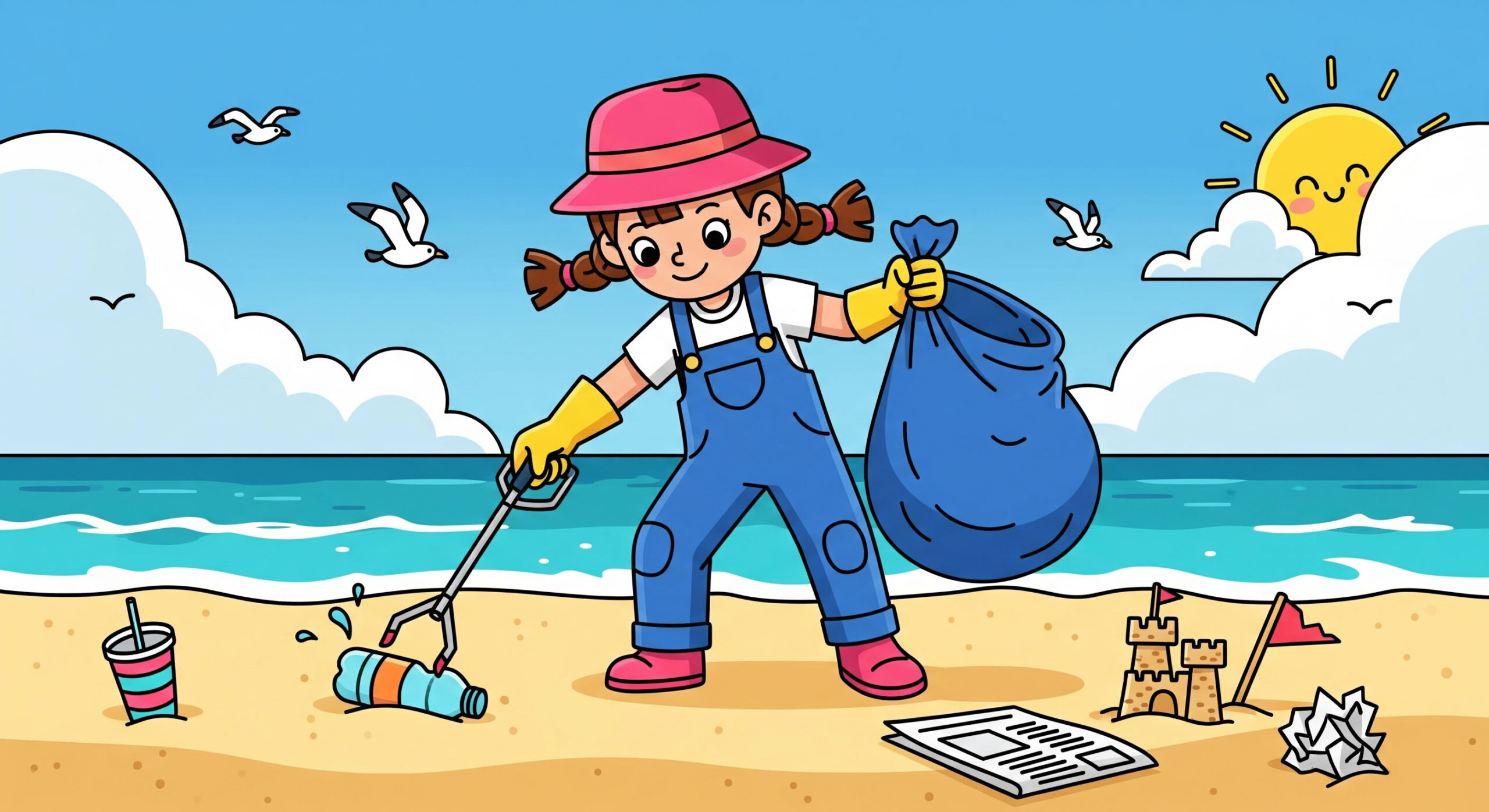 Girl Who Loved Sea - Little Authors - Story - Environment