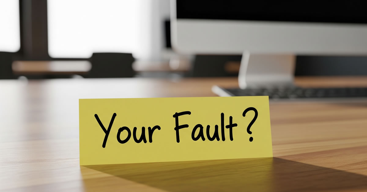 Your Fault - Poem - Little Authors