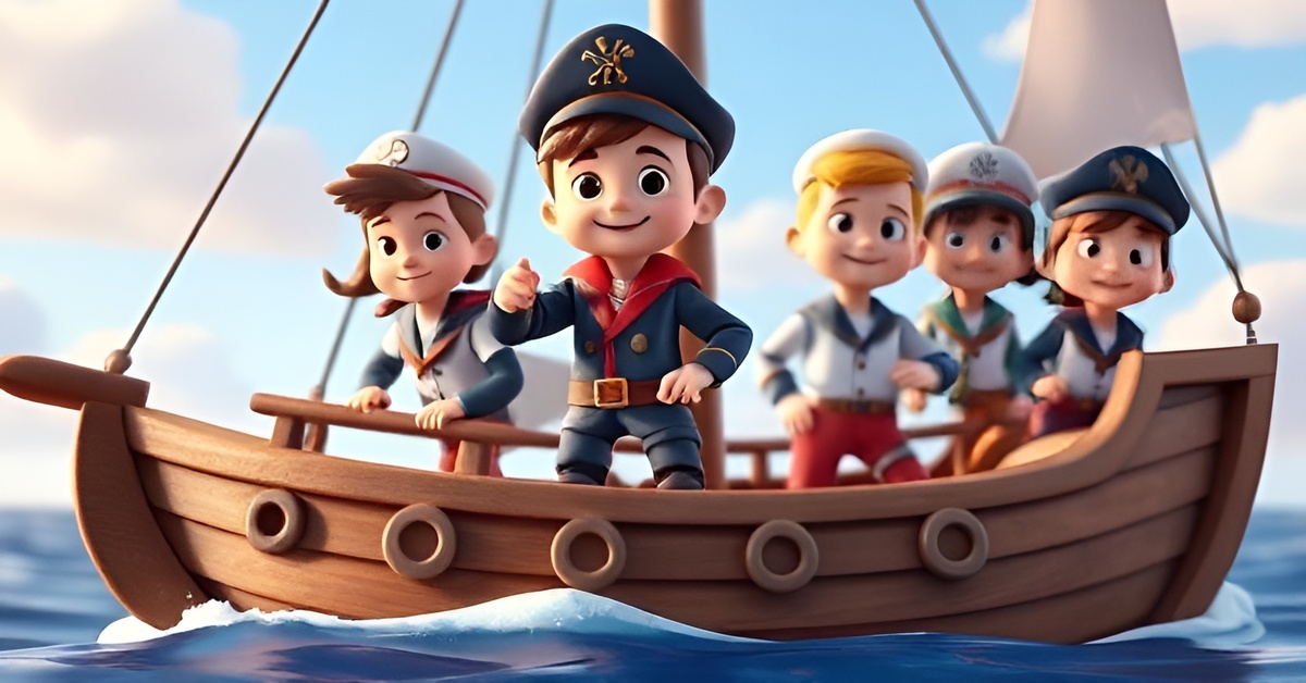 I am on a ship - Poem - Adventure - Little Authors