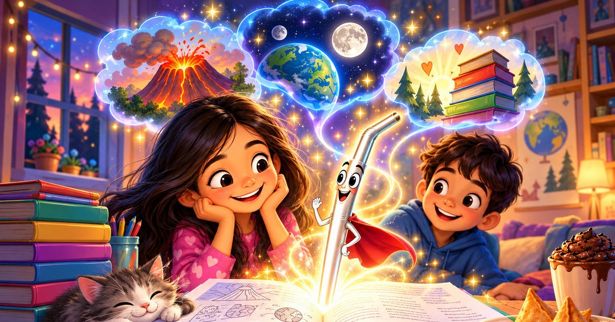The Straw that Sipped Knowledge - Little Authors